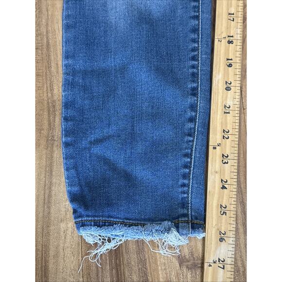Judy Blue Jeans Womens 15 32 Skinny Fit Mid Rise Stretch Denim Distressed - Picture 5 of 8